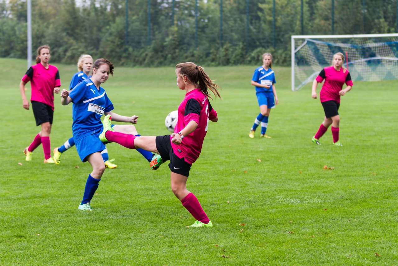 Bild 207 - B-Juniorinnen FSG BraWie 08 - JSG Sandesneben : Ergebnis: 2:0